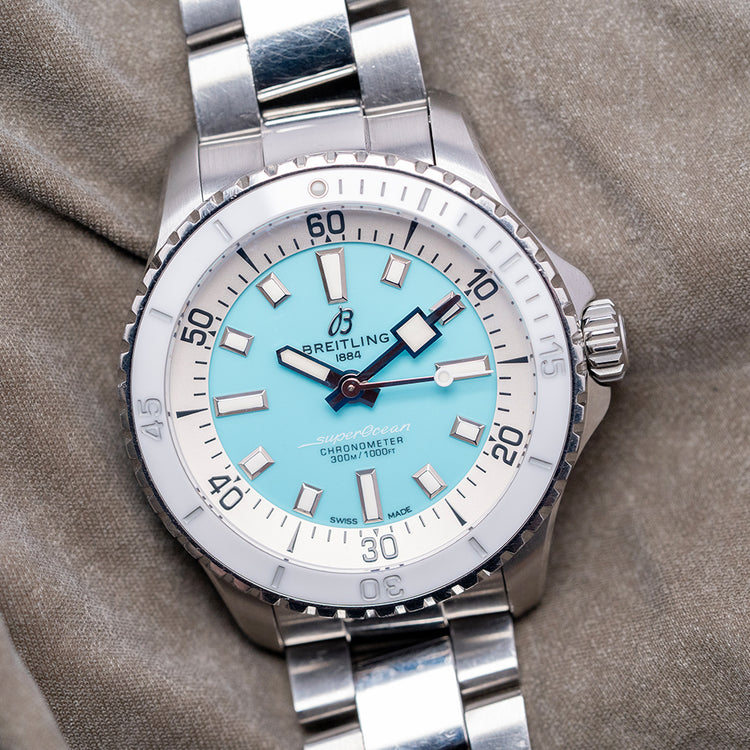 2023 Breitling Superocean Automatic 36mm Turquoise A17377