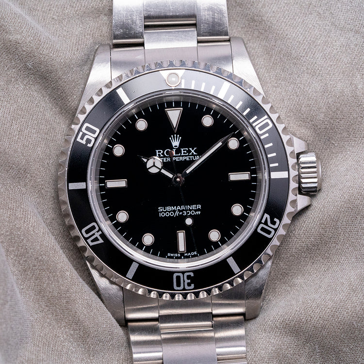 2000 Rolex Submariner No-Date "2 Liner"40mm 14060M