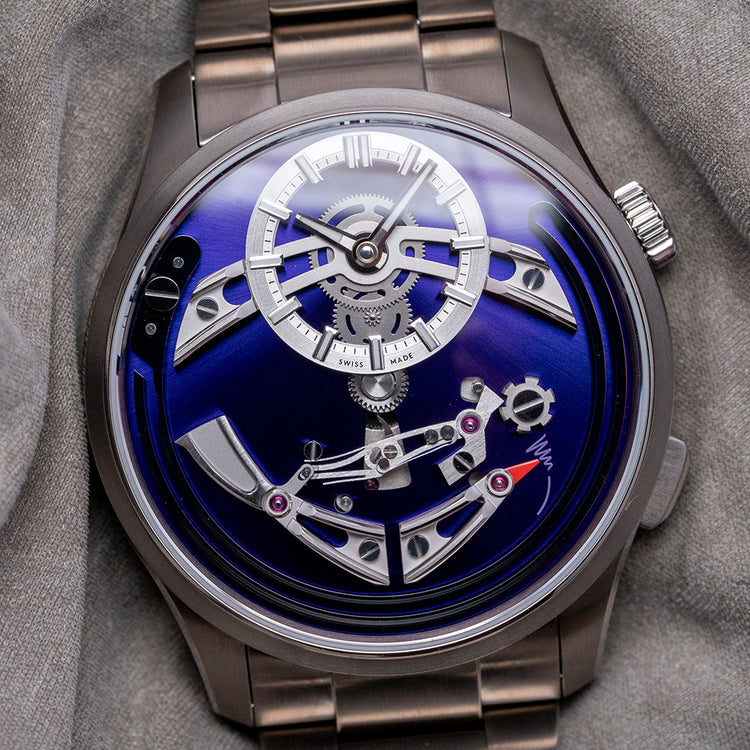 2024 Christopher Ward C1 Bel Canto 'Viola' Purple on Bracelet