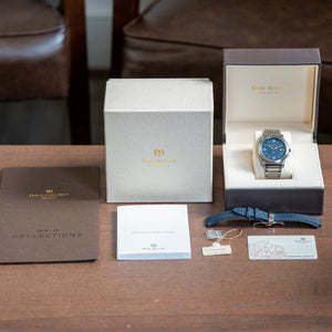 2020 Emile Chouriet Ice Cliff 40mm Blue Automatic