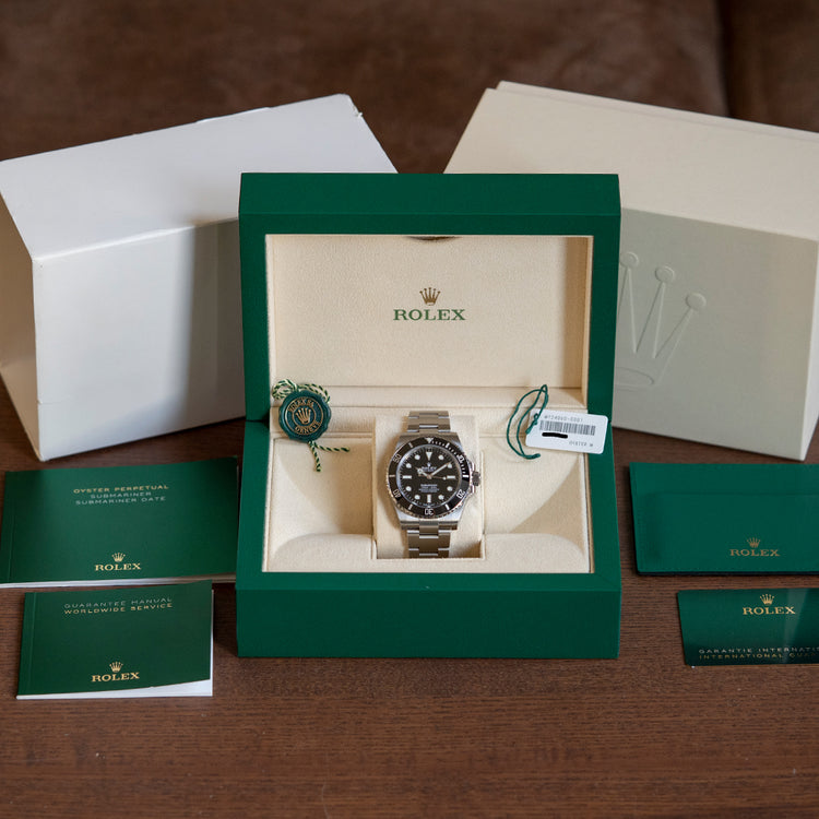2021 Rolex Submariner No-Date 41mm Box & Papers 124060