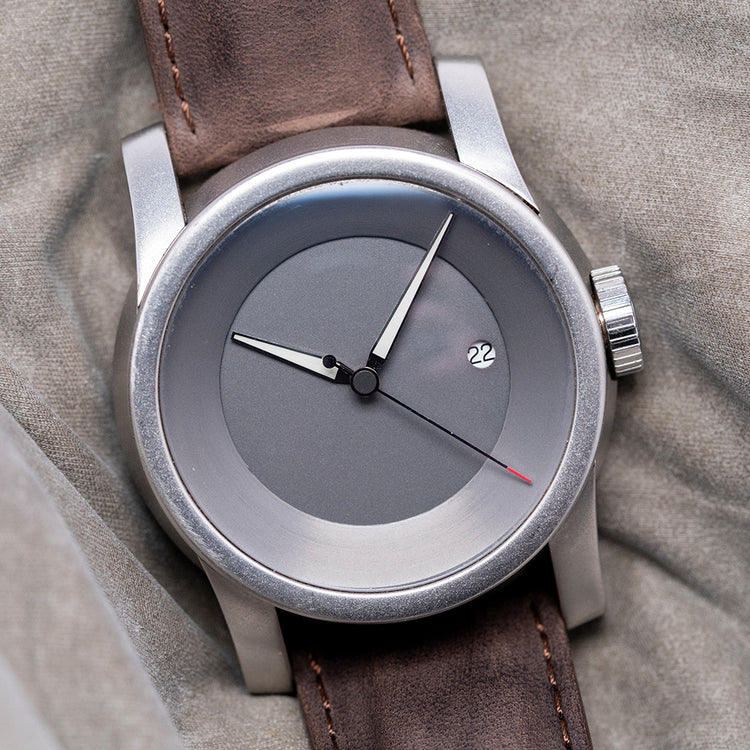 2018 Schofield Signalman Bare Bones Graphite Dial 1 of 1 44mm