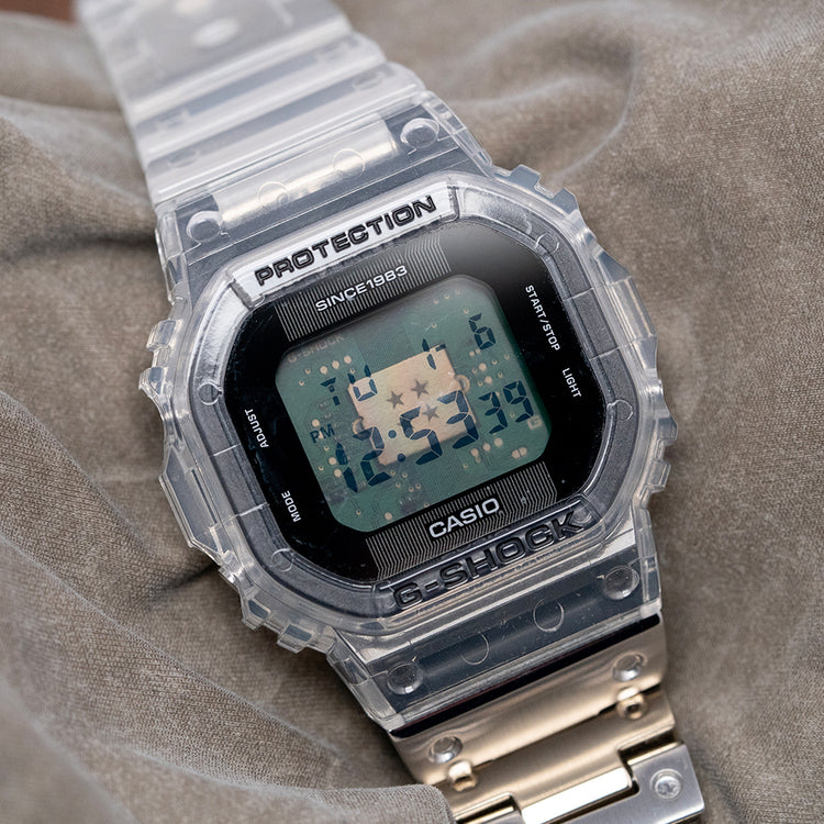 2025 G-Shock 40th Anniversary 'Clear Remix' DWE-5640RX-7DR