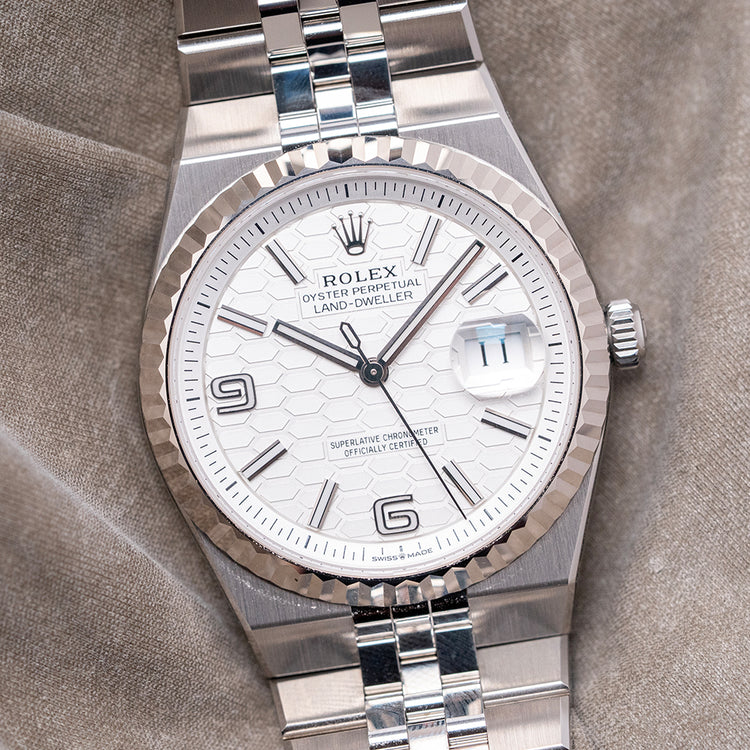 2025 Rolex Land-Dweller 36mm White Dial Automatic 127234