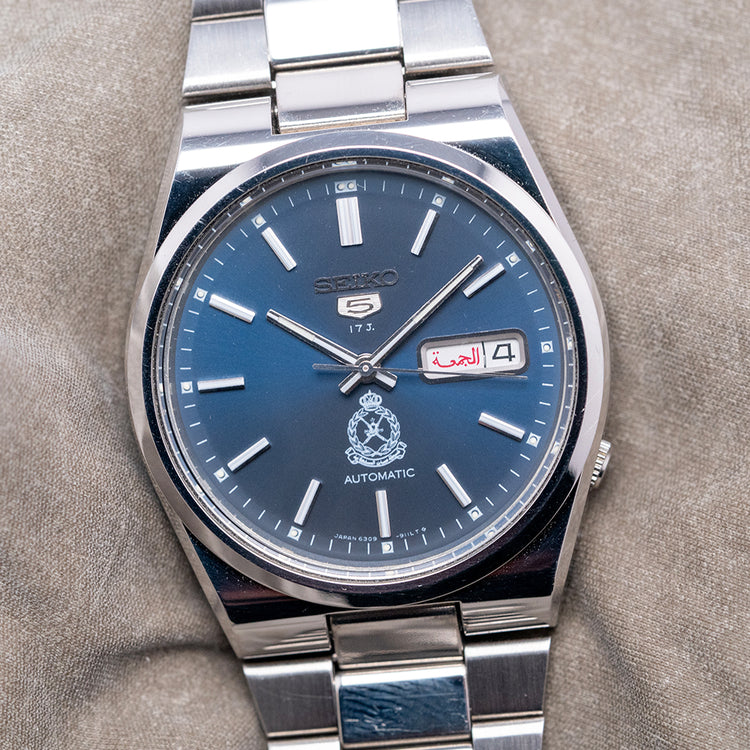 1982 Seiko 5 Automatic 'Omani Police Force' 36.5mm 6309-9000