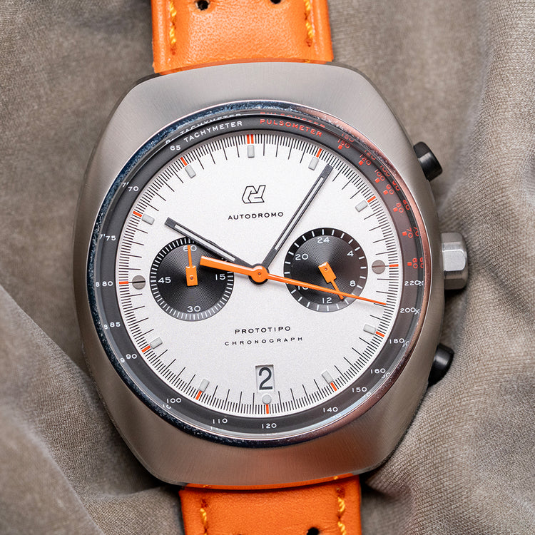 2024 Autodromo Prototipo Chronograph White 42mm
