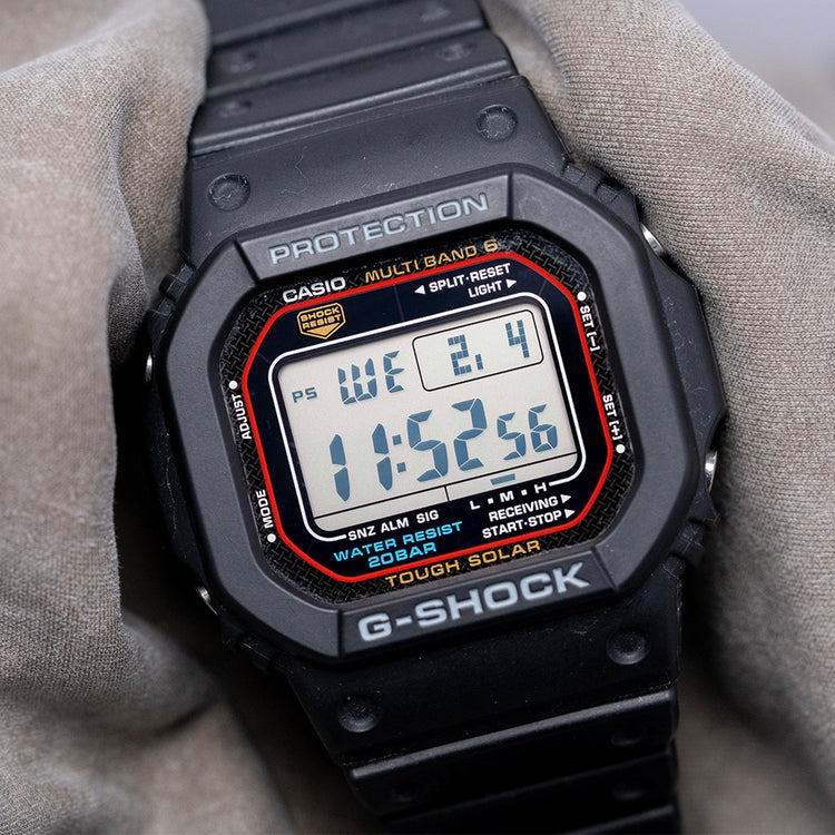 2025 Casio G-Shock Multi Band 6 Radio Controlled Black GW-M5610U-1ER