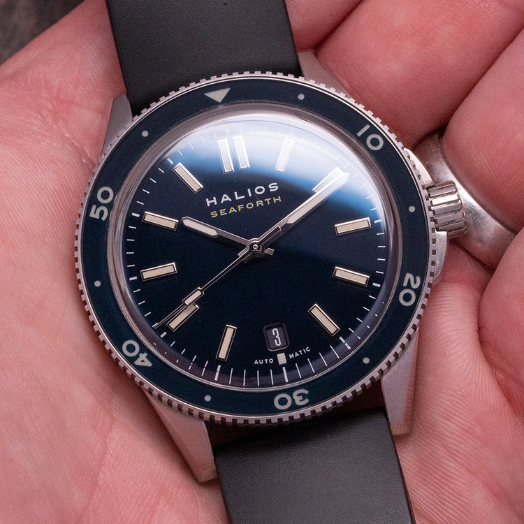 2018 Halios Seaforth II Abyss Blue Automatic