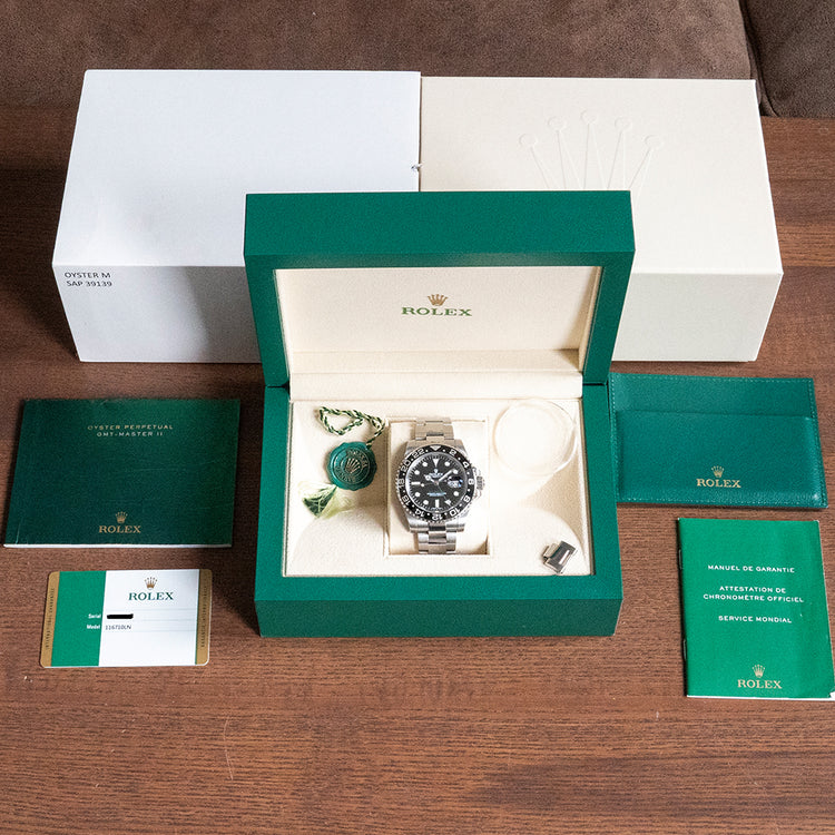 2015 Rolex GMT-Master II Black Discontinued 116710LN