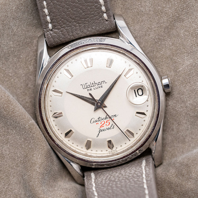 1953 Waltham De Luxe Autochron "25" Jewels 35mm