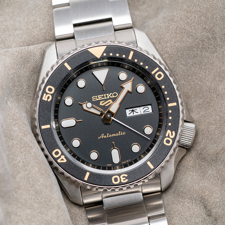 2026 Seiko 5 Sports Automatic Black Dial 42.5mm SRPD57K1