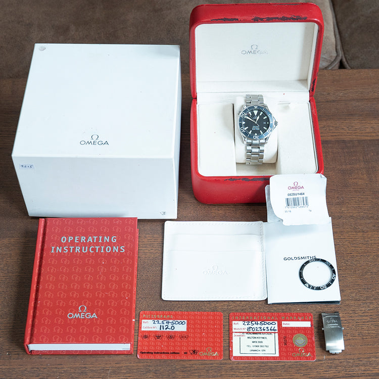 2006 Omega Seamaster 300M 2254.50.00 Faded Bezel