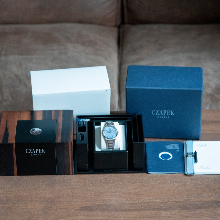 2023 Czapek Antarctique Passage de Drake Glacier Blue 38.5mm