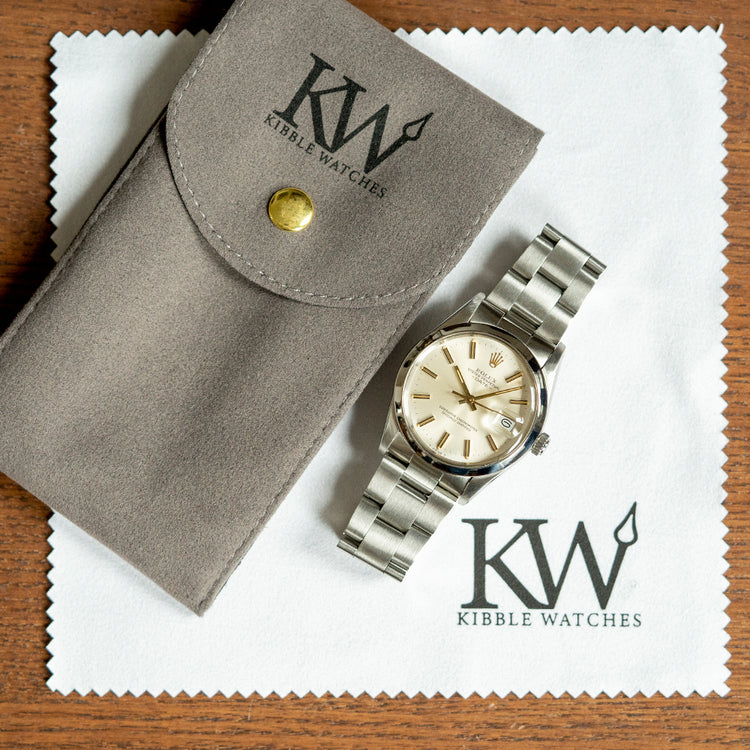 1982 Rolex Oyster Perpetual Date Silver Dial 34mm 15000