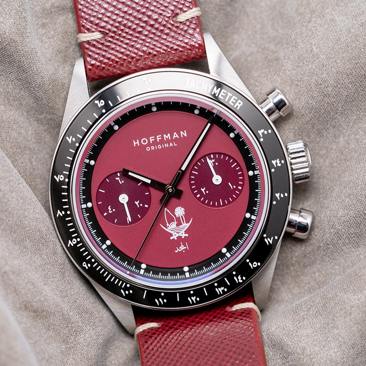 2021 Hoffman x Perpétuel Qatar Edition Burgundy Limited 40mm