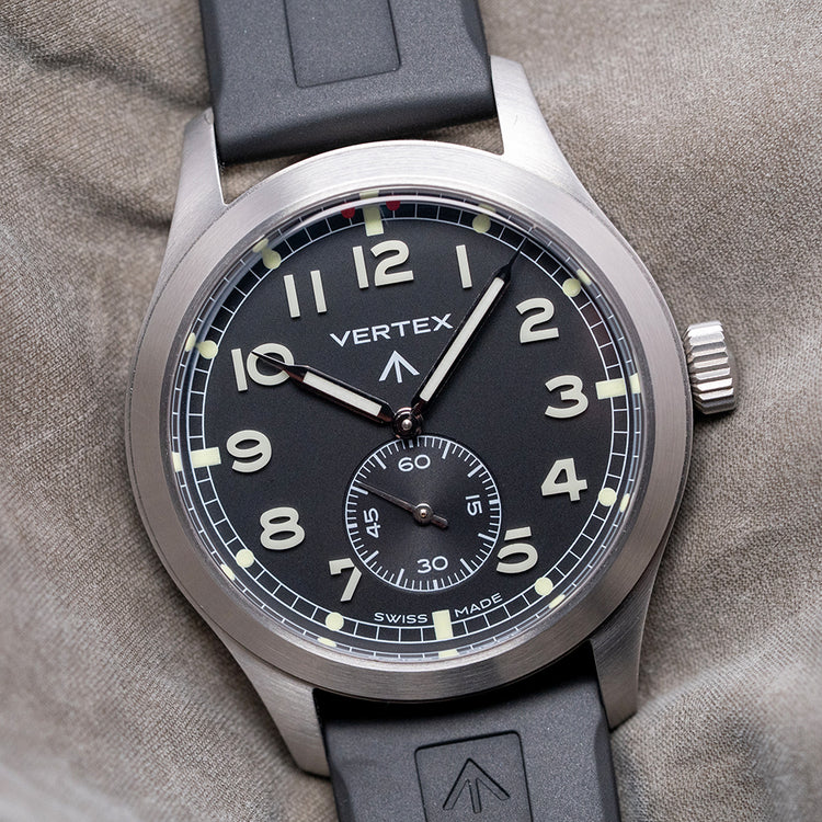 2018 Vertex M100 Manually Wound 'Dirty Dozen' 40mm