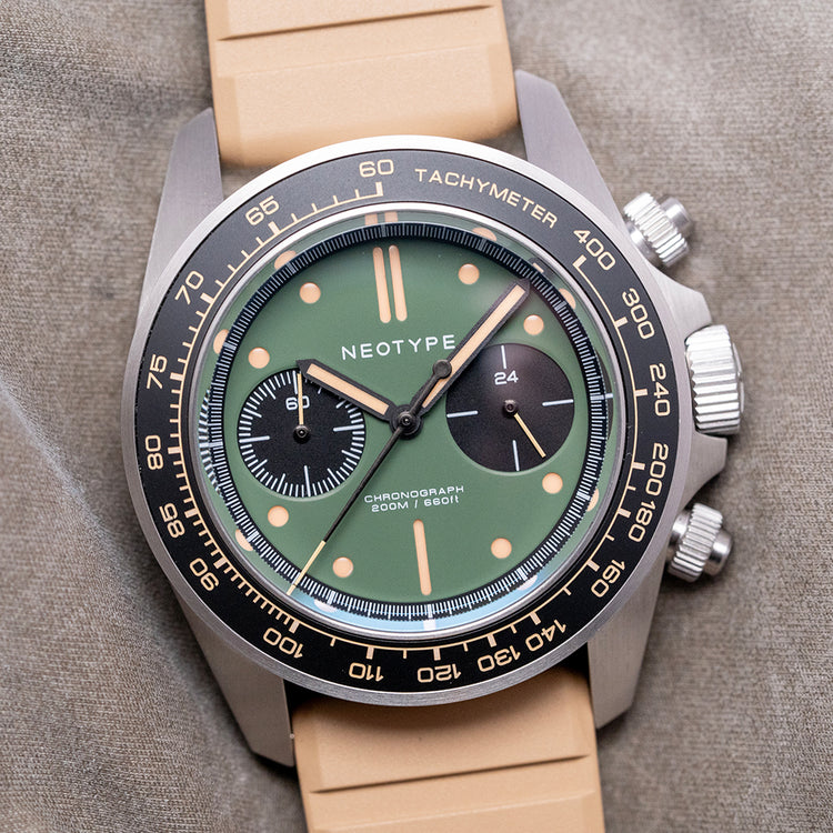 2025 Neotype LM02 Type C 'Green + Old Radium' 41mm