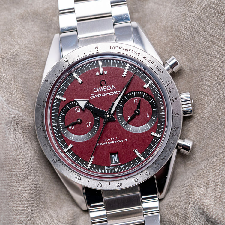 2022 Omega Speedmaster ’57 Red Dial Manual 40.5mm