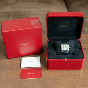 2021 Cartier Santos-Dumont Large Model Quartz WSSA0022