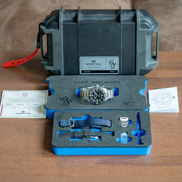 2022 Vertex M60 AquaLion No-Date on Bracelet
