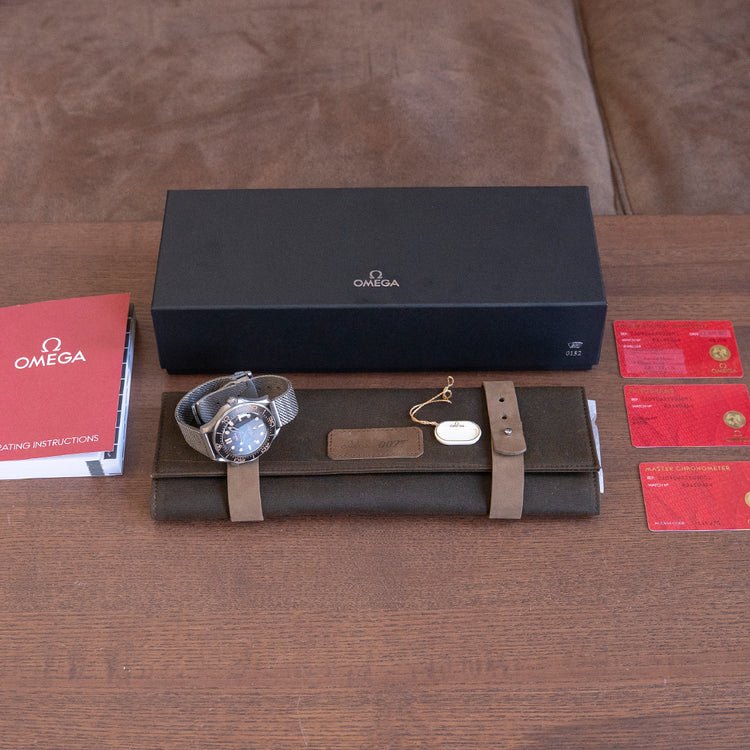 Omega Seamaster 007 Edition "No Time To Die" Titanium on Bracelet