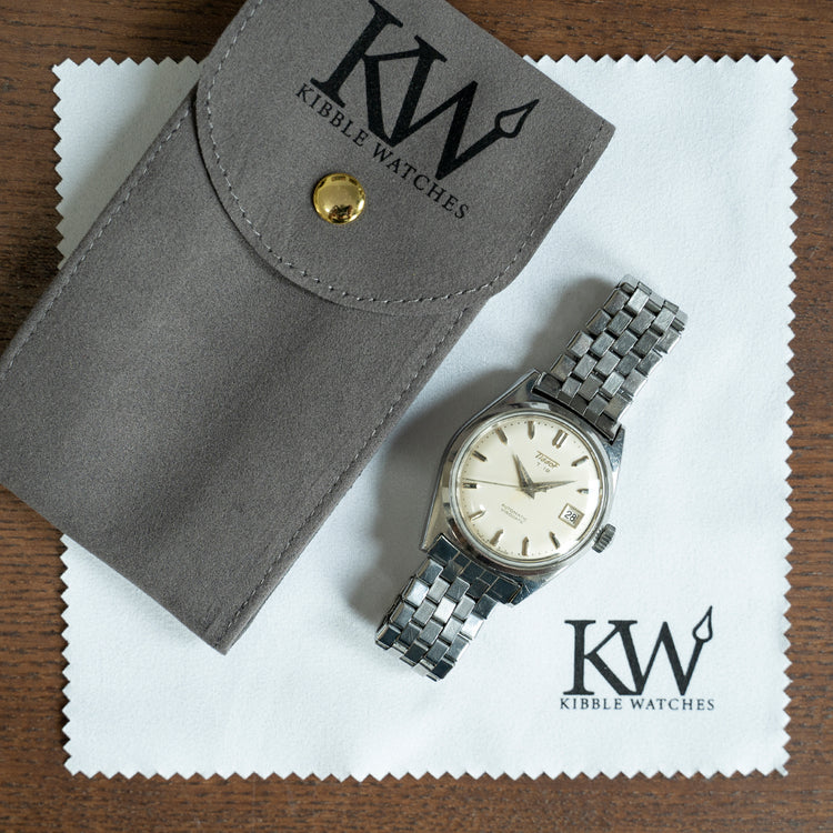 1958 Tissot T-12 Visodate Automatic on Sprung Tissot Bracelet