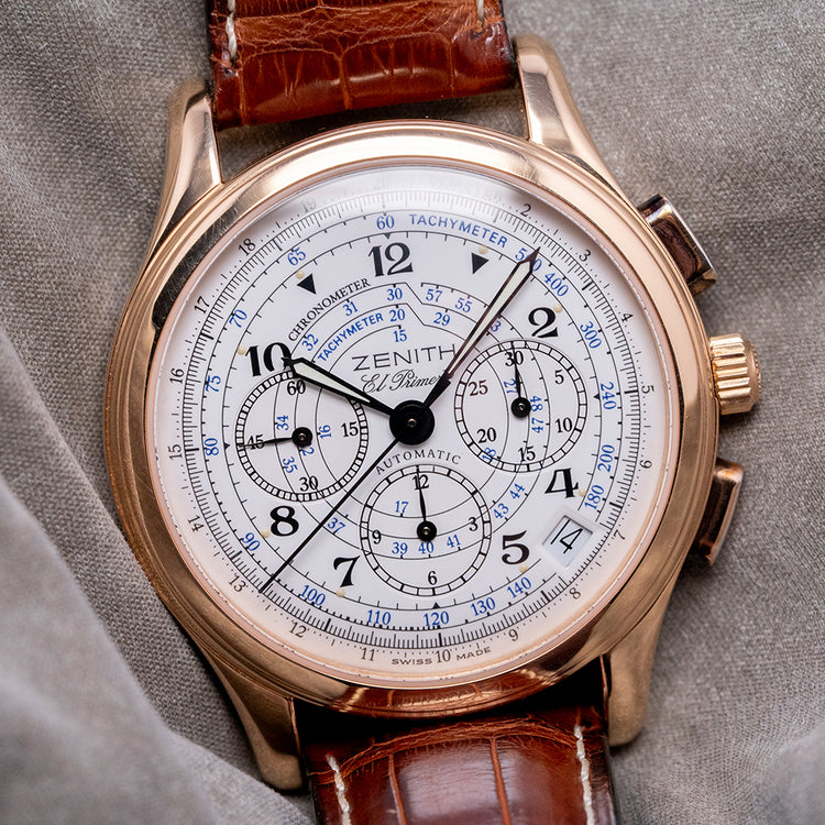 1997 Zenith El Primero Chronomaster Limited Rose Gold 17.0500.400