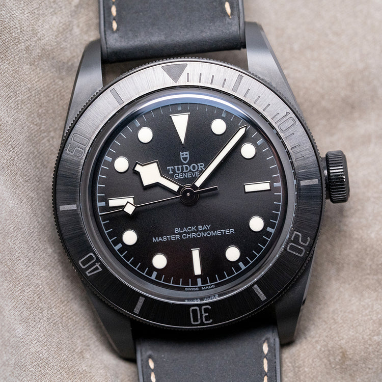 2023 Tudor Black Bay Ceramic 41mm on Strap 79210CNU