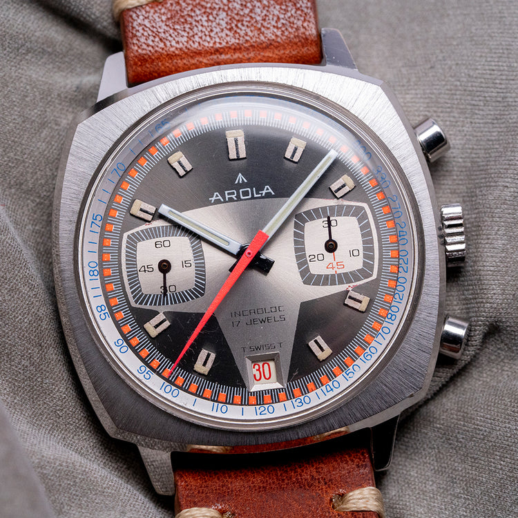 1970s Arola 'Camaro' Chronograph 37mm Valjoux 7734