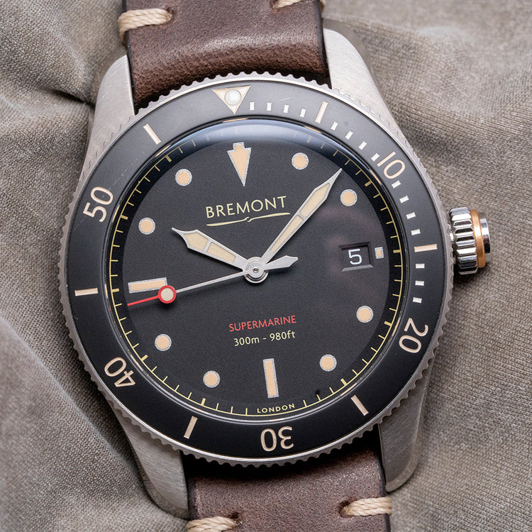 2020 Bremont Supermarine S301 BK on Strap 40mm
