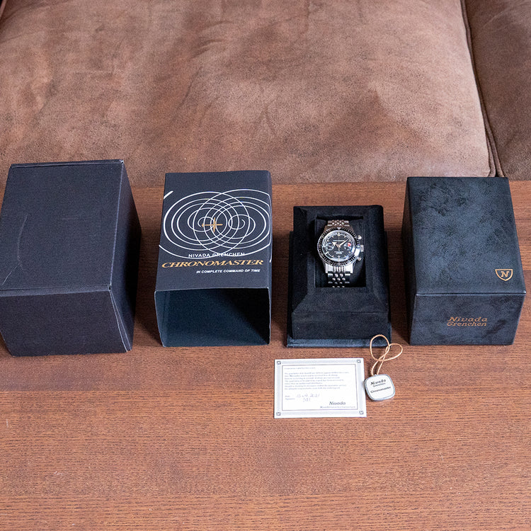 2021 Nivada Grenchen Chronomaster Broad Arrow Manually Wound