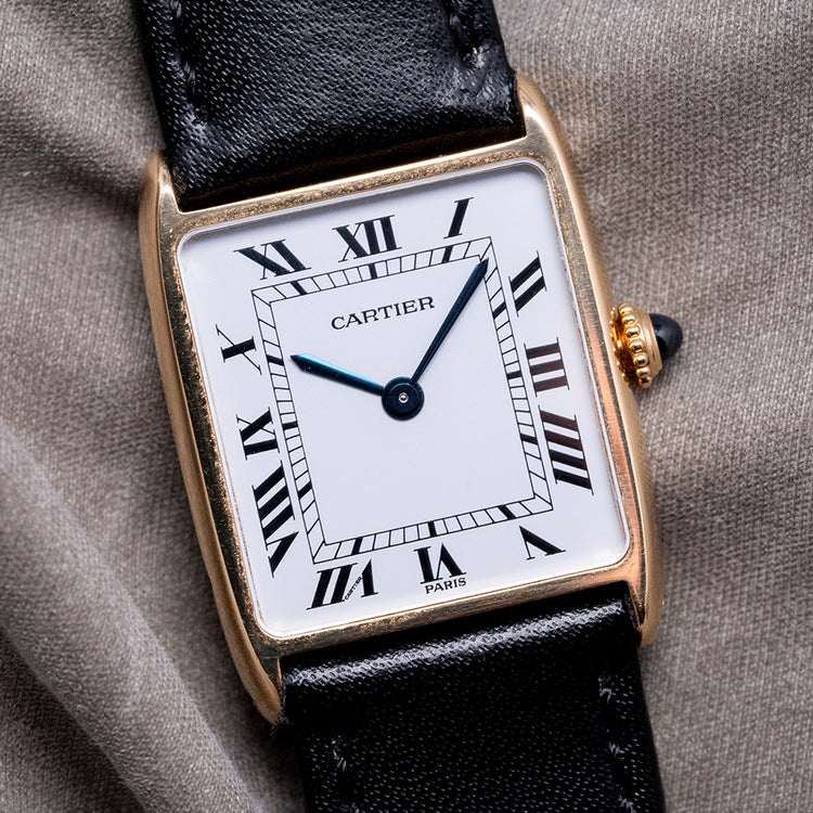 1993 Cartier Tank Arrondie Mecanique Extra-Plate 23x29mm