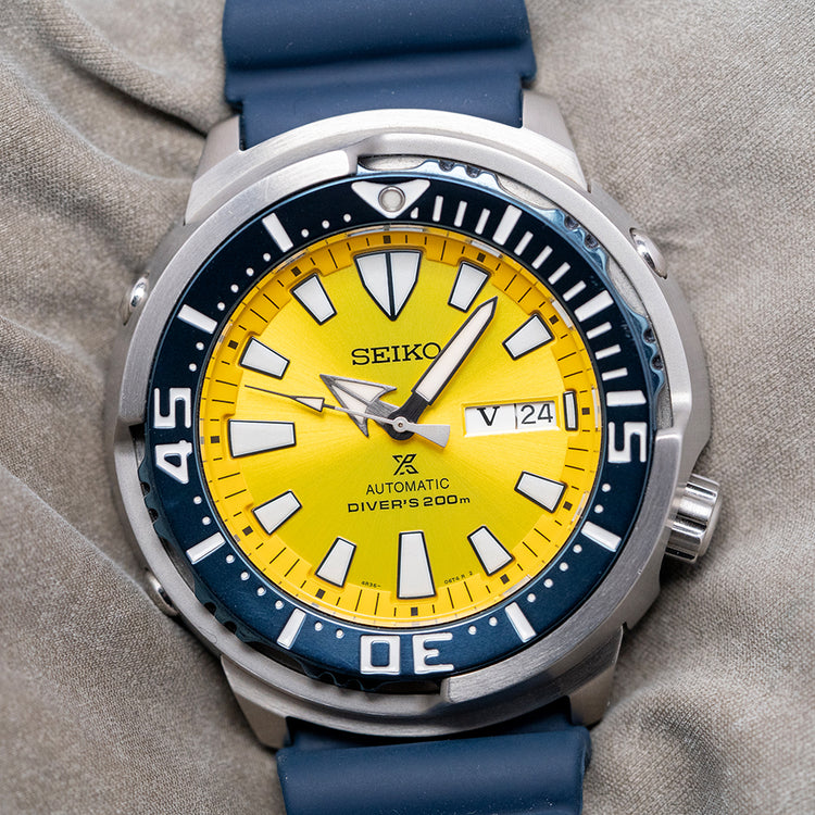 2021 Seiko Prospex Tuna “Blue Butterfly Fish” SRPD15K1 47.5mm