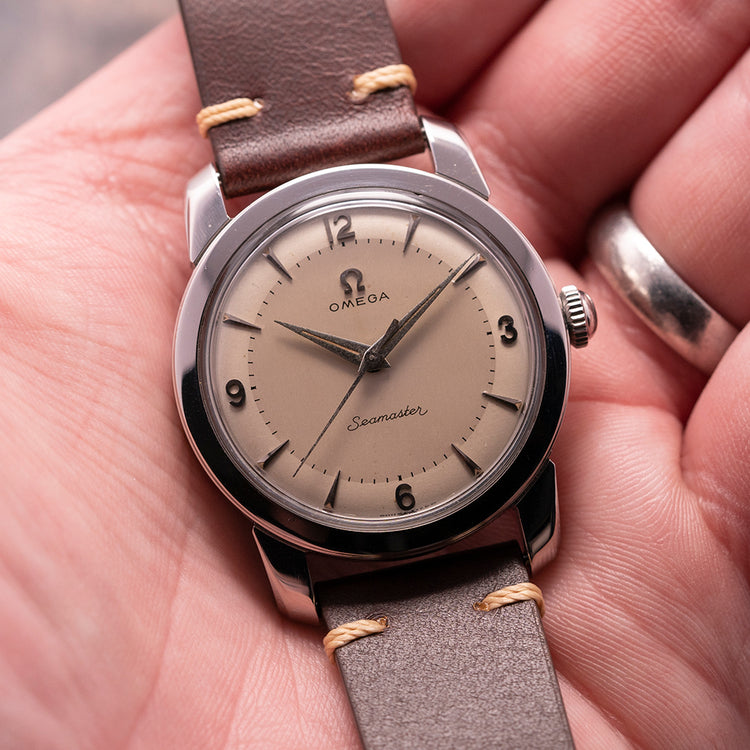 1956 Omega Seamaster Manual Cal. 420 Dennison 34mm 803