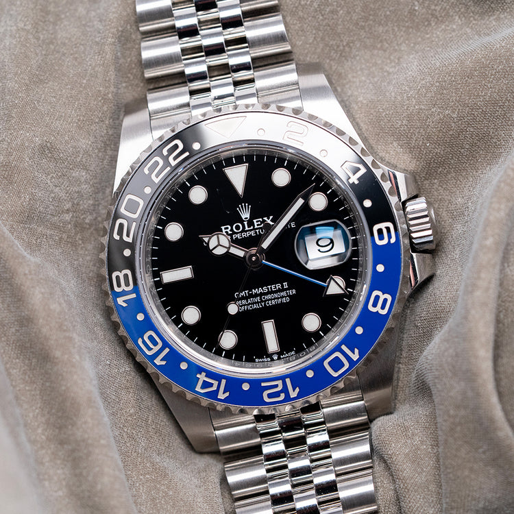 2019 Rolex GMT-Master II 40mm 'Batgirl' Jubilee 126710BLNR