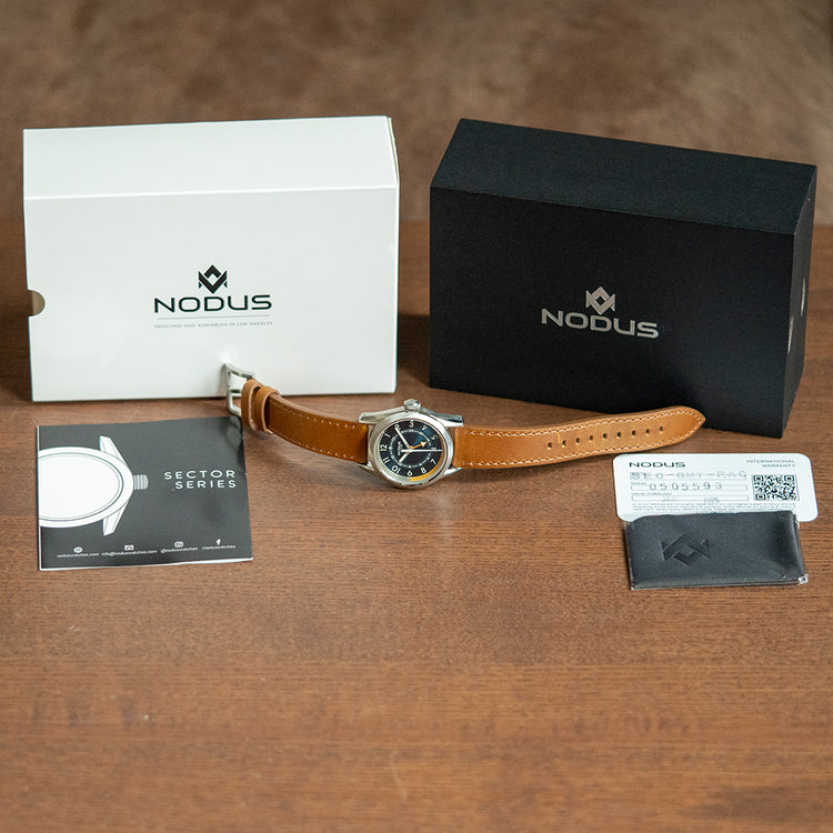 2023 Nodus Sector GMT Pacific Blue Automatic SEC-GMT-PAC