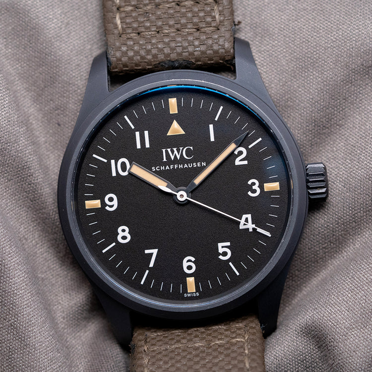 2019 IWC Pilot's Watch Mark XVIII Edition "Hodinkee" Black 39mm