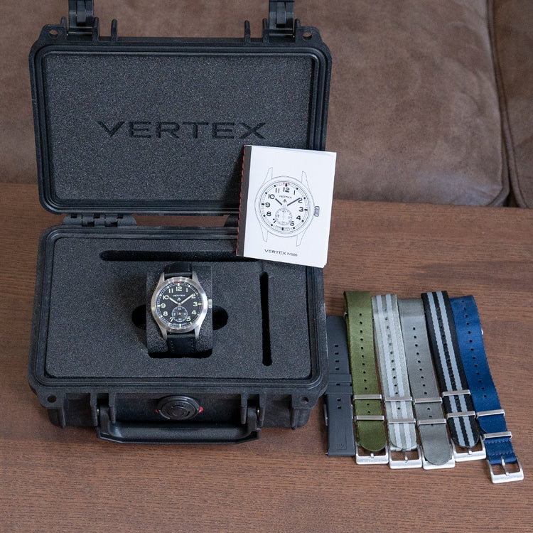 2018/19 Vertex M100 Manually Wound "Dirty Dozen" + Straps