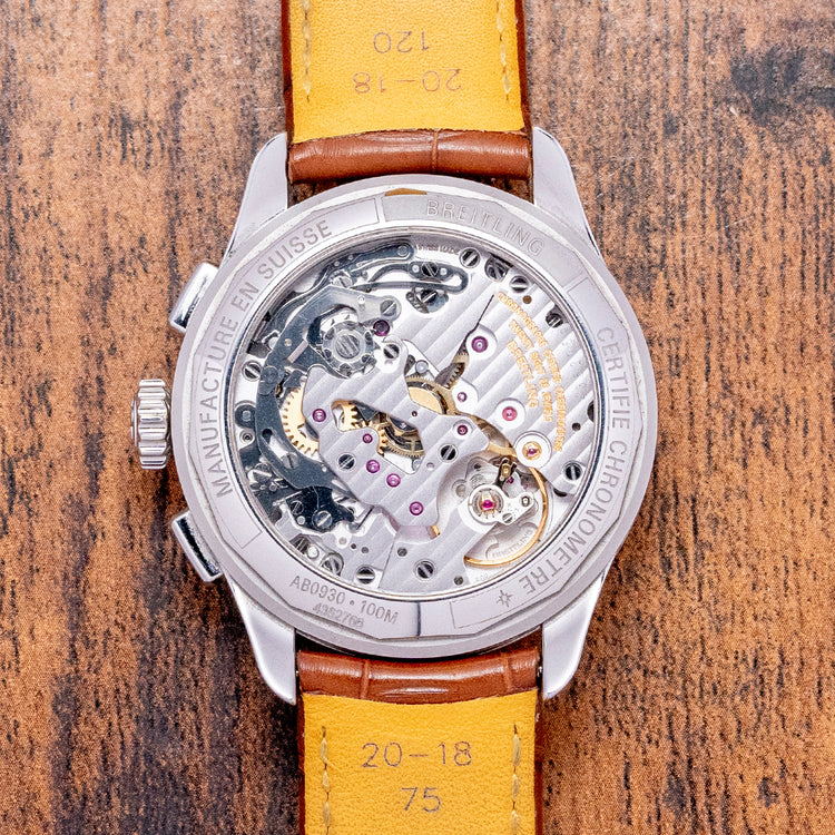 2021 Breitling B09 Chronograph 40 "Pistachio" Dial AB0930D31L1P1