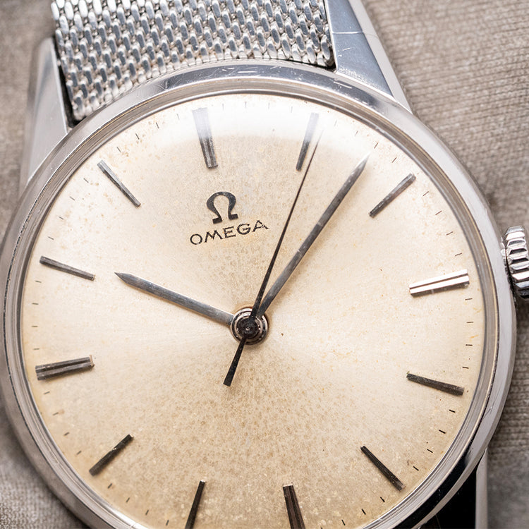 1961 Omega Manual on Rare Omega Bracelet 14772 34mm