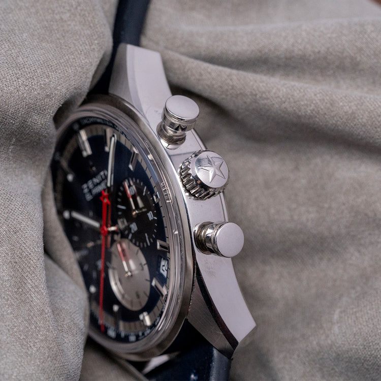 2010s Zenith Chronomaster El Primero 38mm Blue 03.2150.400