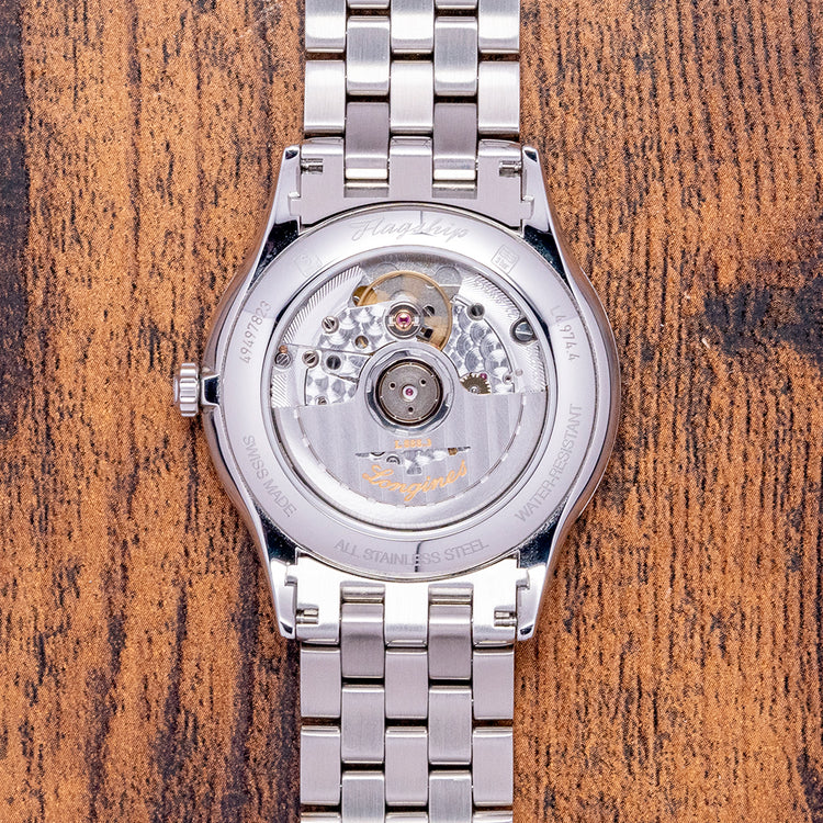 2024 Longines Flagship White 38.5mm Automatic L4.974.4