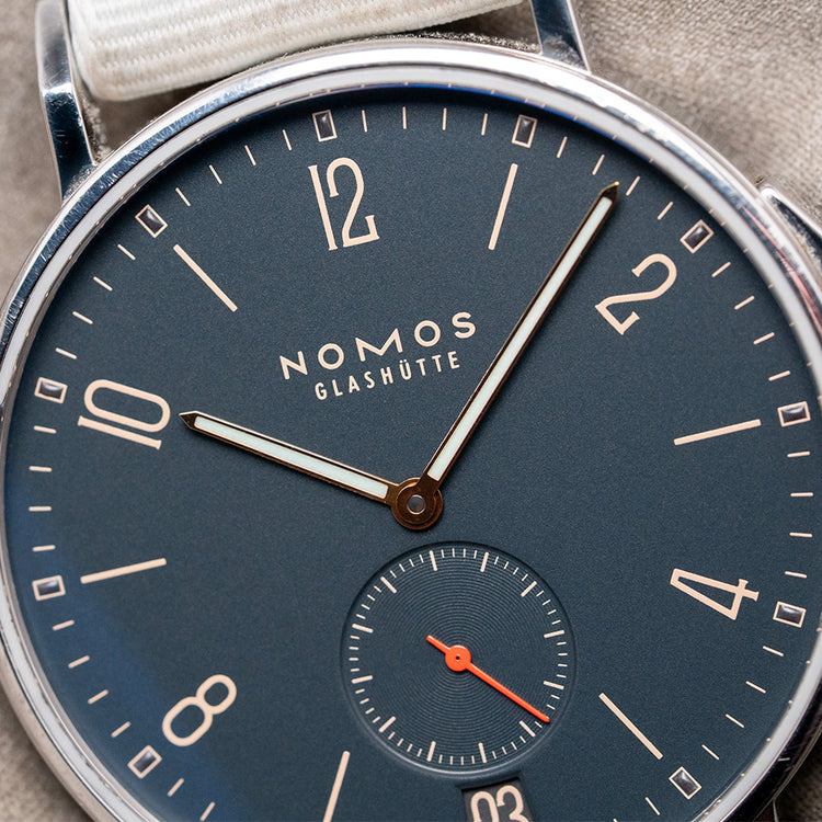 2016 Nomos Ahoi Atlantik Blue Automatic 40mm 552