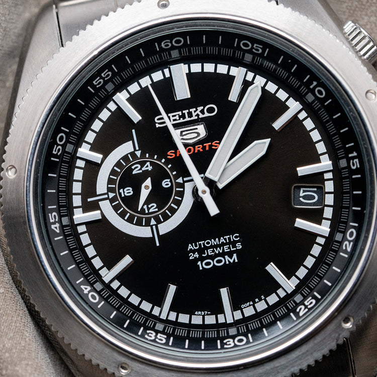 2013 Seiko 5 Sports Automatic 24 Hour 42mm SSA065K1