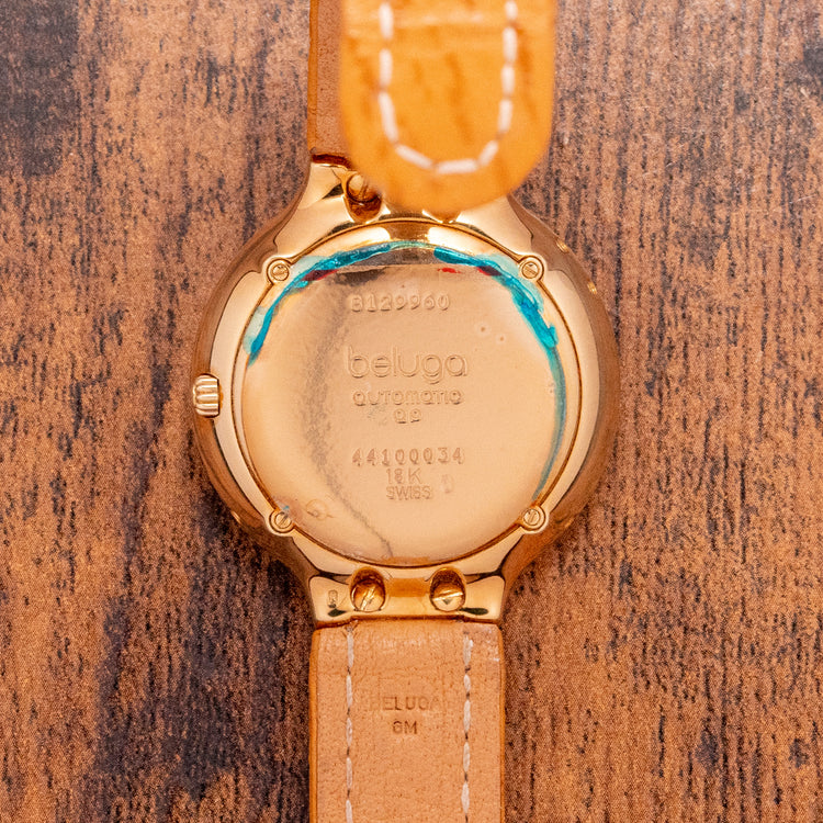 1990 Ebel Beluga QP 18ct Gold Perpetual Calendar 36mm