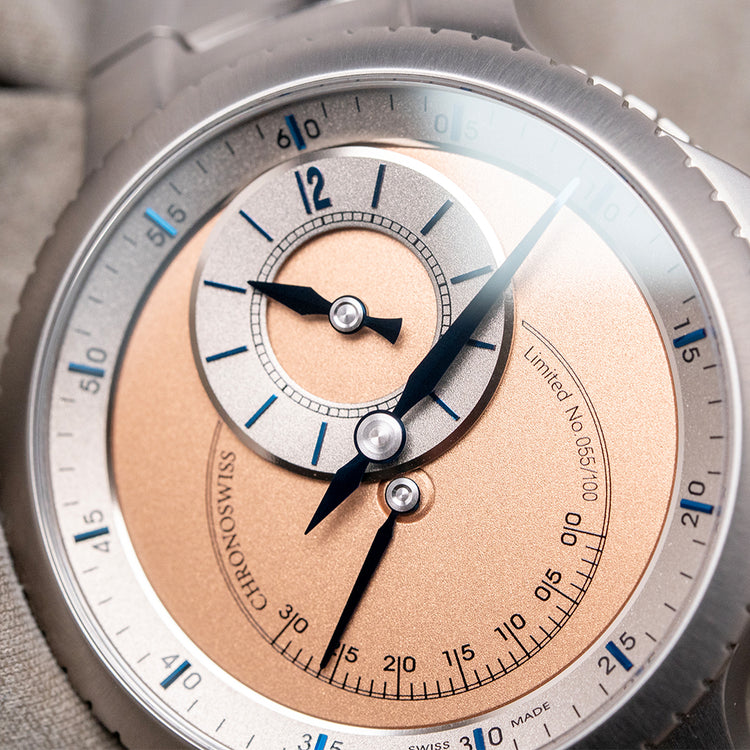 2025 Chronoswiss Pulse One Sand Limited Edition Titanium 41mm