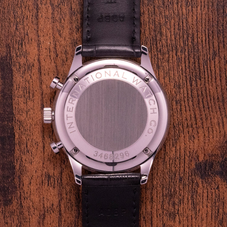 2010 IWC Portuguese Chronograph Black IW371438