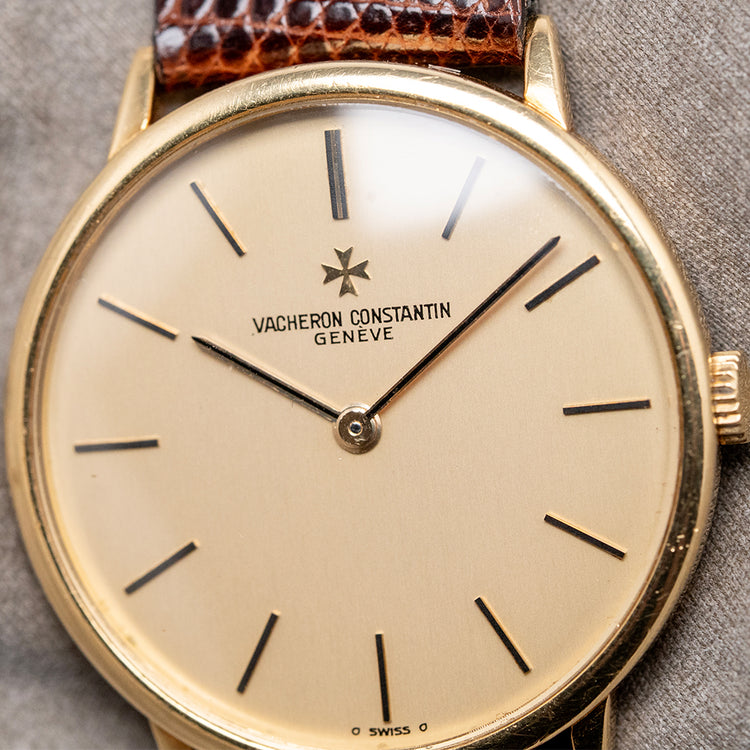 1960s Vacheron Constantin 18ct Yellow Gold Manual 31mm 39015
