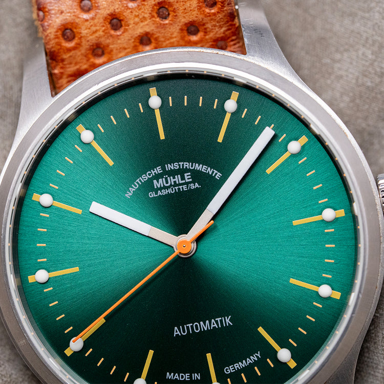 2019 Mühle Glashütte Panova Green Automatic 40mm