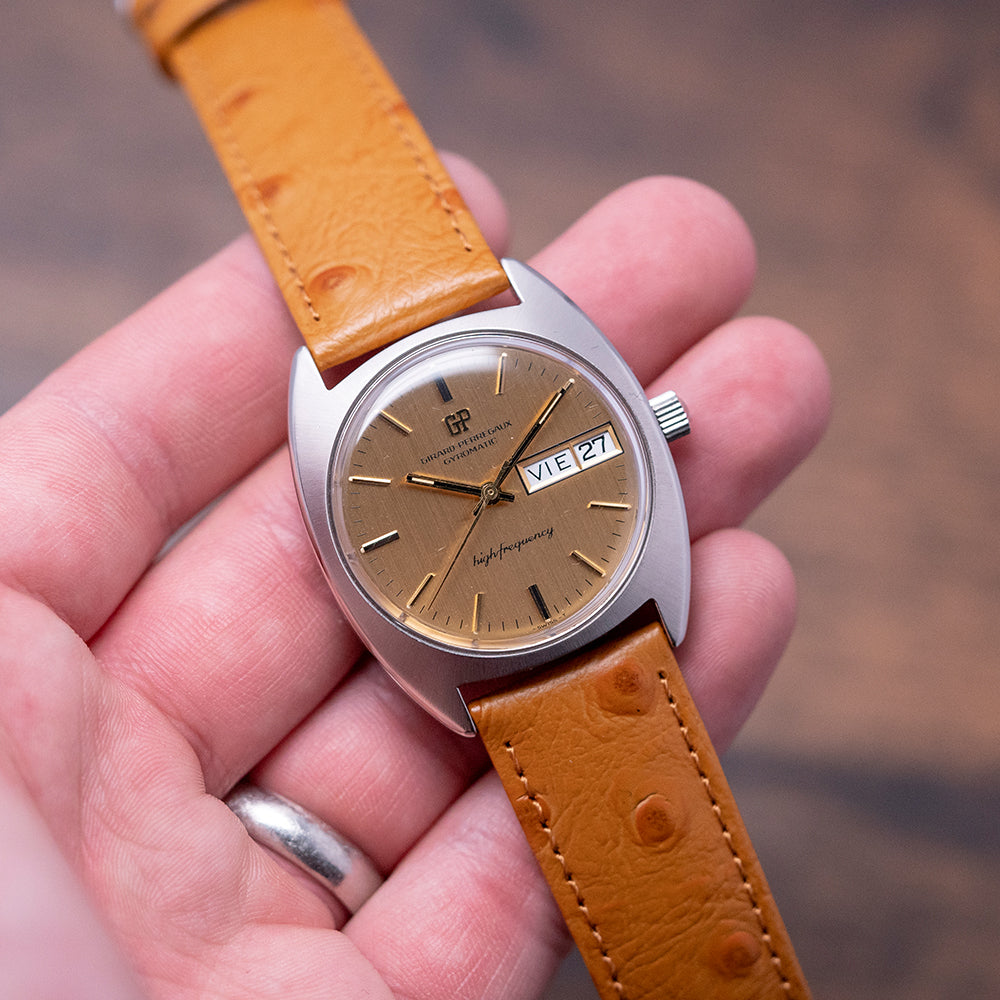 1960s Girard-Perregaux Gyromatic High Frequence 36000 4013RA